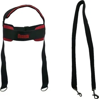 Nastavitelná hlavová opěrka na posilování krku bez řetězu s polstrováním a popruhy pro bezpečný trénink v posilovně nebo doma