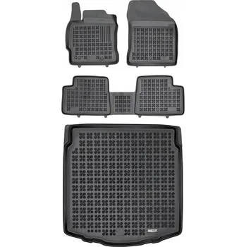 autokoberec Gumová sada autokoberců a rohož do kufru Toyota Auris II 2012-2018 Kombi, pasuje i