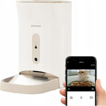 IP kamera Automatický dávkovač krmiva PetWant F11-C