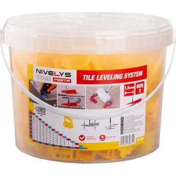NIVELYS Spony distanční 1,5 mm 600 ks