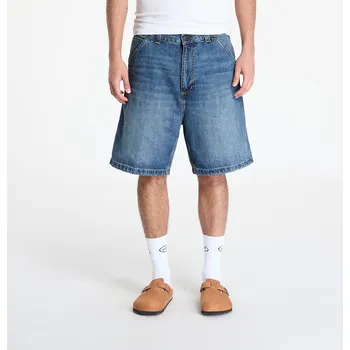 Pánské kraťasy Šortky Carhartt WIP OG Single Knee Short Blue Dark Used Wash L