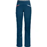 Dámské softshellové a skialpinistické kalhoty Ortovox W's Col Becchei Pants Petrol blue M