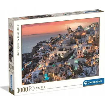 Puzzle Clementoni Puzzle 1000 dílků PUZZLE 1000 EL SHADES OF SANTORINI CLEM 39885