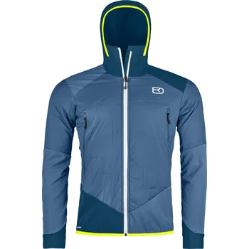 Pánská softshellová bunda Pánská skialpinistická Bunda Ortovox Col Becchei Hybrid Jacket Mountain blue S