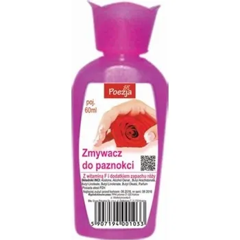 Lak na nehty POEZJA Odlakovač na nehty s acetonem RŮŽOVÝ, 60 Ml
