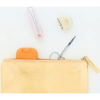 Kosmetická taška Reklamní Mecol kosmetická taštička, zlatá