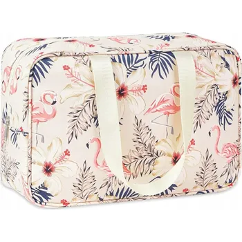 Kosmetická taška VELKÁ CESTOVNÍ KOSMETICKÁ TAŠKA NA MAKE-UP, ORGANIZÉR PRO ŽENY NA KOSMETIKU
