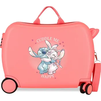 Joummabags Dětský kufřík na kolečkách Stitch cuddle me