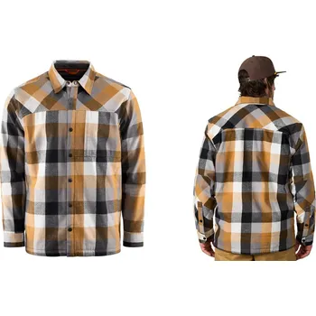 Rybářské oblečení Zateplená košile GRUNDÉNS Bankside - Freestone Plaid - Vel. L