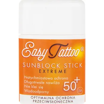 Opalování EASYTATTOO Ochranný krém na opalování UVA a UVB +50, 10 g