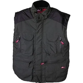 Pánská vesta vesta ISSA VICENZA černá Velikost: M