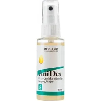 Kosmetika pro kočku AniDes Pryskyřičný sprej na poranění kůže 50ml