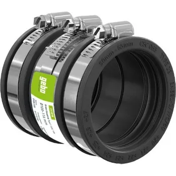 Geboflex - přechodový adaptér 2, (110-121mm) do 2,5 bar, EPDM / V2A C14038