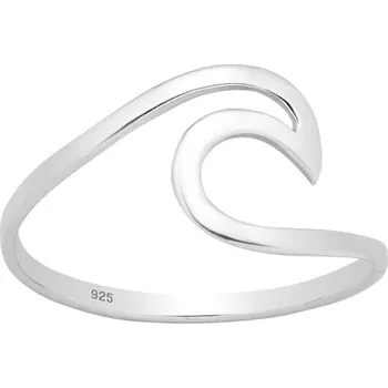 Prsten VLNA života stříbrný prsten ve tvaru vlnky Velikost prstenu: 7 (54/55)
