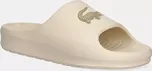 Pantofle Lacoste SERVE SLIDE 2.0 pánské, béžová barva, 49CMA0024