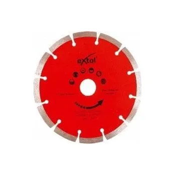 Řezný kotouč Segmentový kotouč Extol Premium Diamond, 115 x 22,2 mm, suché řezání