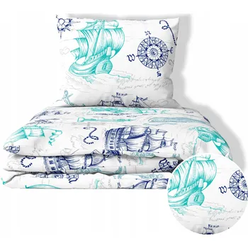 Povlečení HOTELOVÉ POVLEČENÍ 160x200 + 1 povlak na polštář - BAVLNA 100%, vzor: baltic bílá