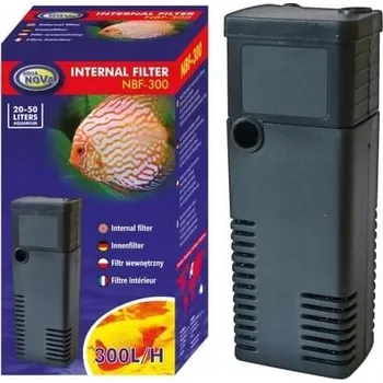 Akvarijní filtr Vnitřní houbový filtr Aqua Nova NBF-300 biologický a mechanický