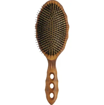 kartáč na vlasy Y.S. Park Plochý kartáč ŽELVA YS-90CS2 kančí a nylonové štětiny