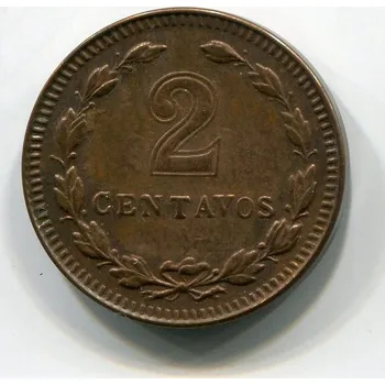 Sběratelství ARGENTINA. 2 centavos 1939.