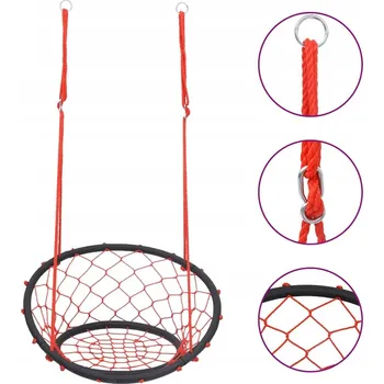 Zahradní houpačka Závěsné zahradní houpačka VidaXL 90 x 90 cm