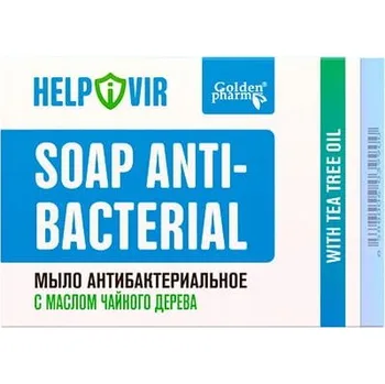 Mýdlo Antibakteriální mýdlo HELPIVIR, Golden Farm, 70 g