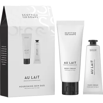 Kosmetická sada SCOTTISH FINE SOAPS Au Lait Sada péče o tělo, 2 ks