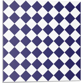 Dlažba Samolepicí vinylové obklady / dlaždice - Vzor kosočtverců na pozadí, 9 ks, 30x30 cm