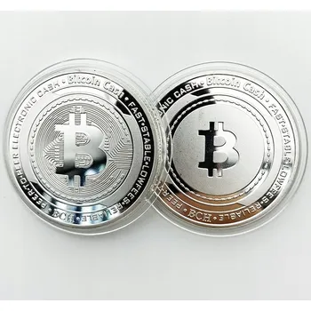 Mince Bitcoin Cash - Stříbrná/Typ2 KP-13438