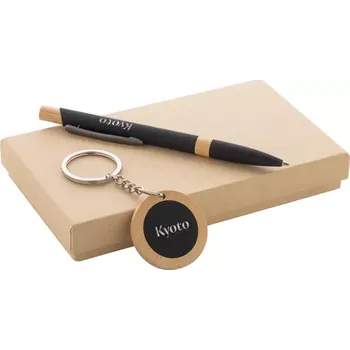 Specuset sada pera a přívěšku na klíče - černá - AP808182