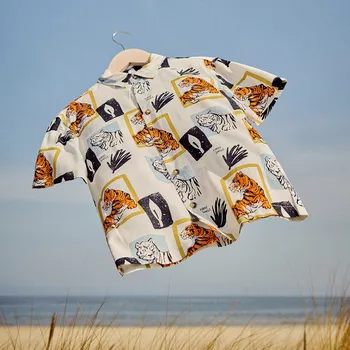 Chlapecká košile Reserved - Košile oversized - vícebarevná - 958CI-MLC - 958CI-MLC-140