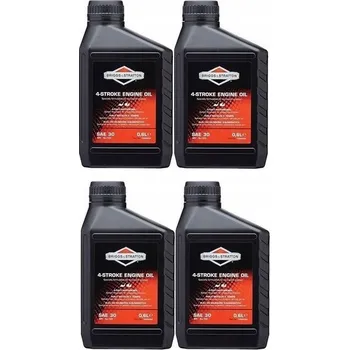 Sekačka BRIGGS & STRATTON 4T SAE30 olej do sekačky 4 x 0,6L