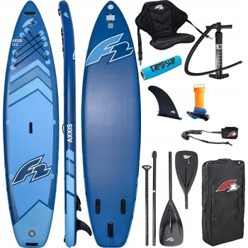 SUP prkno F2 Axxis 12'2" Navy Blue Combo + Plovák na pádlo 372 cm