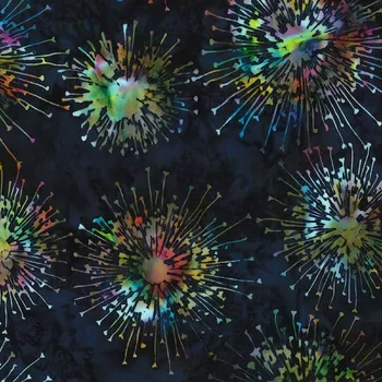 Hoffman 3379-716 bali batika vícebarevná bavlněná látka