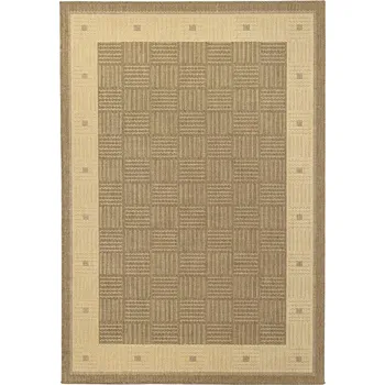 Koberec Breno Kusový koberec SISALO 879/J84N, 67x120 cm, Hnědá/Vícebarevné