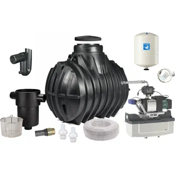 nádrž Gera Tec - Nautilus Sada HOME - nádrž ATLANTIS 5300 s jednotkou WILO Rain-1