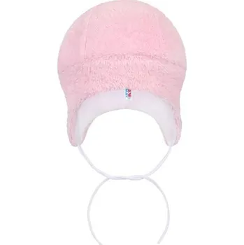 Kojenecký overall NEW BABY Zimní čepička Nice Bear růžová - vel. 86 (12-18m)