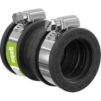 Geboflex - přechodový adaptér 1, (120-137mm) do 0,6 bar, EPDM / V2A C14030