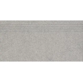 Dlažba Block - schodovka rektifikovaná 29,8x59,8 šedá, tl. 9 mm DCPSR781