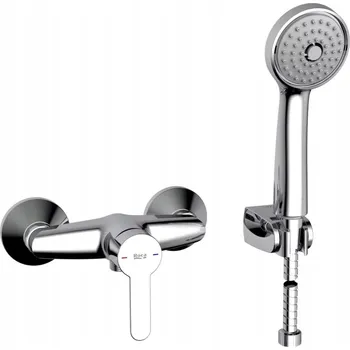 Vodovodní baterie Sprchová baterie Roca SADA, stříbrná