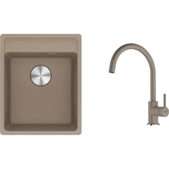 Granitový dřez Franke MRG 610-37 RTL kašmír+FC 6018.424 114.0700.781
