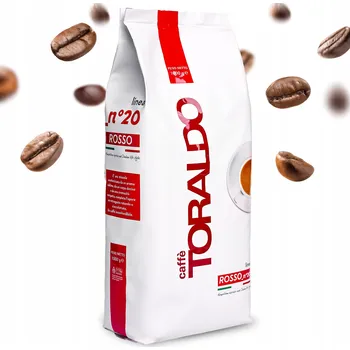Káva zrnková Toraldo smíšená 1 kg 85% arabica, 15% robusta