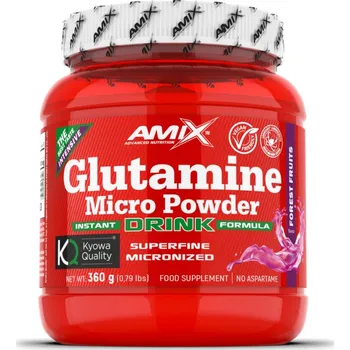 Proteinový nápoj Amix Glutamine Micro Powder Drink Meloun & Kiwi