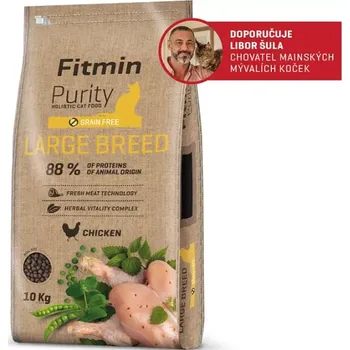 Krmivo pro kočku Fitmin Cat Purity Large Breed 3x10kg