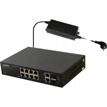 Switch Switch PoE Pulsar SF108-90W - 8xPoE, 2xSFP, 2xGE