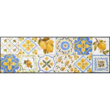 Koberec na gumě | rohožka do kuchyně | čisticí zóna | Wash+Dry | 60x180 Salt&Pepper