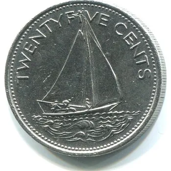 BAHAMY. 25 cents 1979.