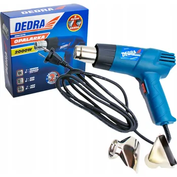 Horkovzdušná pistole Horkovzdušná Pistole Dedra DED7970 2000 W 230 V 550 °C