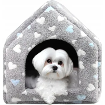 Pelíšek pro psa Pelíšek domeček pro psa, budka pro malého psa, dům, bouda, potah, kotec, pes