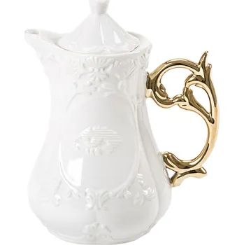 Konvice na čaj Čajová konvice I-WARES Seletti 23 cm zlatá